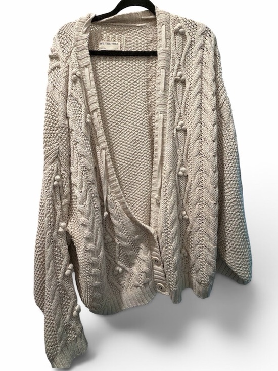 We The Free Sweaters - We The Free Oatmeal Cable Bobble Cardigan